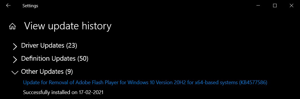 微軟 Win10“星期二補丁”更新將在 7 月完全刪除 Flash Player