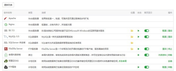 寶塔面板下載|寶塔面板(Windows) v7.1.0官方版