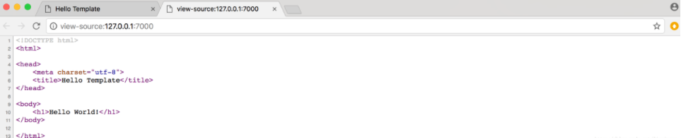 Python編程flask使用頁面模版的方法