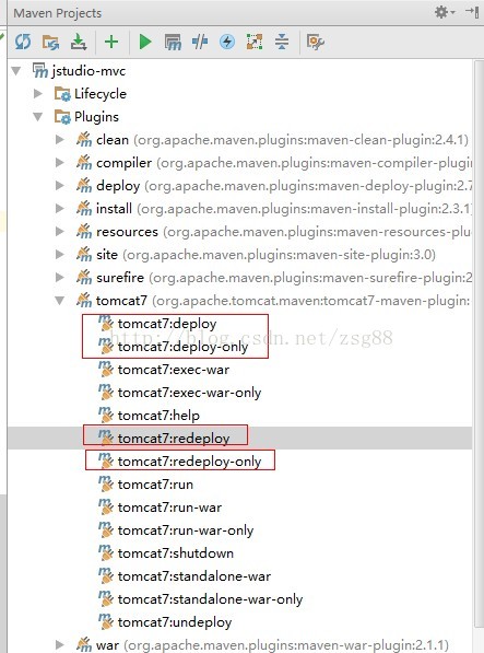 IntelliJ IDEA使用maven實現tomcat的熱部署