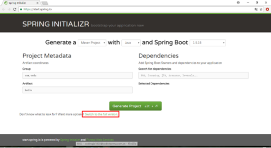 使用SpringBoot整合ssm項目的實例詳解