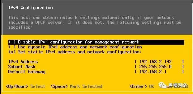 vmware esxi6.5安裝使用詳細步驟
