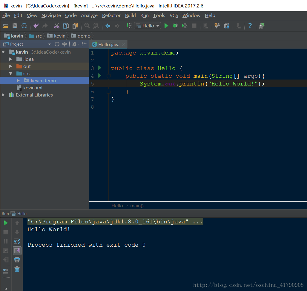 IntelliJ IDEA創建普通的Java 項目及創建 Java 文件并運行的教程