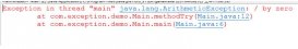Java catch與throw同時使用的操作