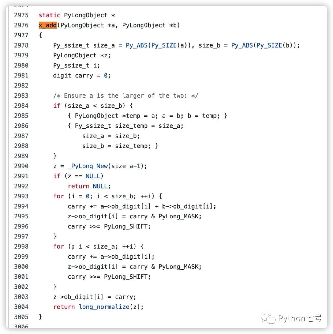 Python 內(nèi)部是如何實(shí)現(xiàn)整數(shù)相加不溢出的？