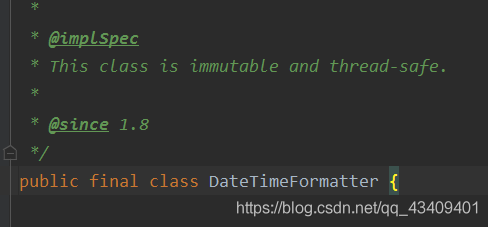 Java8新特性之線程安全日期類