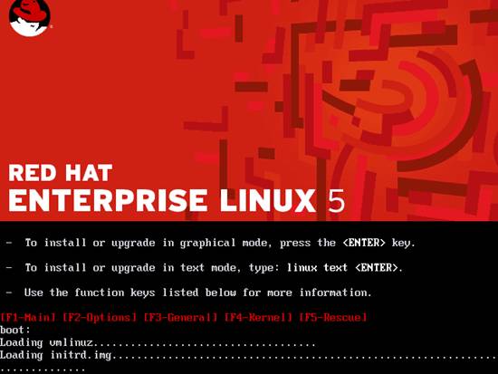 HP服務器用戶安裝REDHAT 5.5手冊在線圖文教程