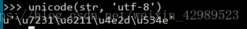 解決python2中unicode()函數(shù)在python3中報(bào)錯(cuò)的問題