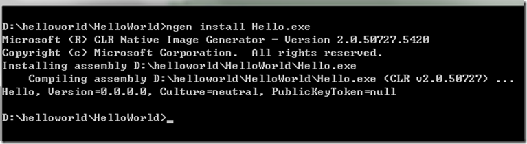 不用IDE寫C#的Hello World的方法