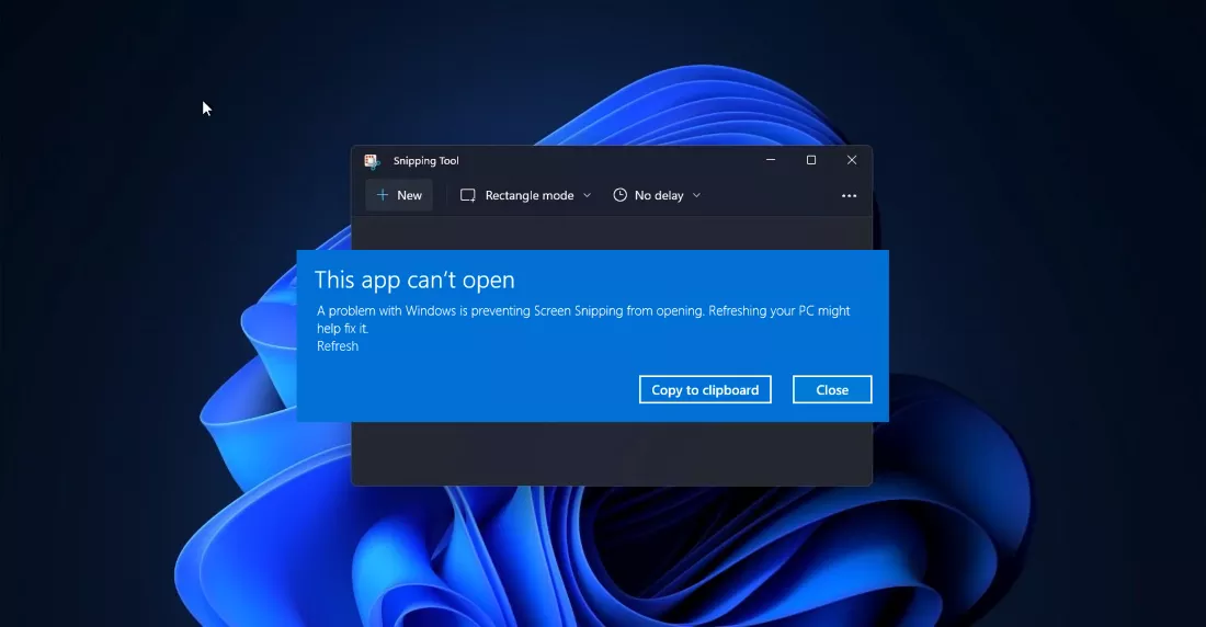 用戶發現某些Windows 11內置應用程序在部分計算機上無法運行