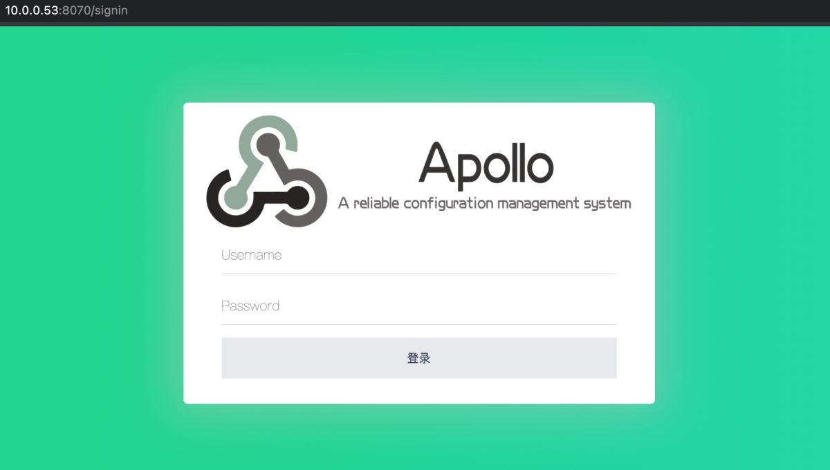 docker compose 一鍵部署分布式配置中心Apollo的過程詳解