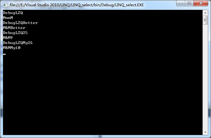 C#使用LINQ查詢表達(dá)式的基本子句總結(jié)