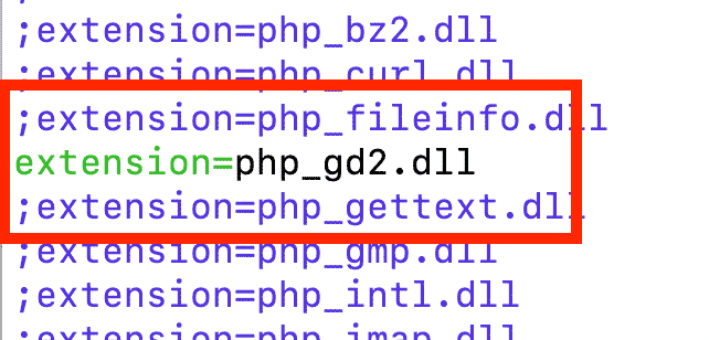 php遇到錯誤Call to undefined function ImageCreate()解決方法