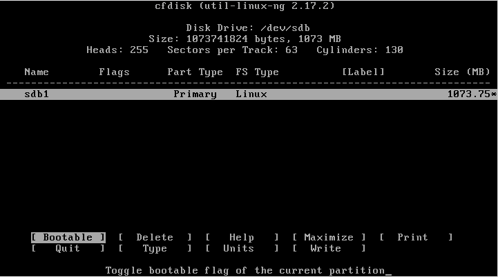 LINUX磁盤分區、格式化、掛載、卸載詳細過程