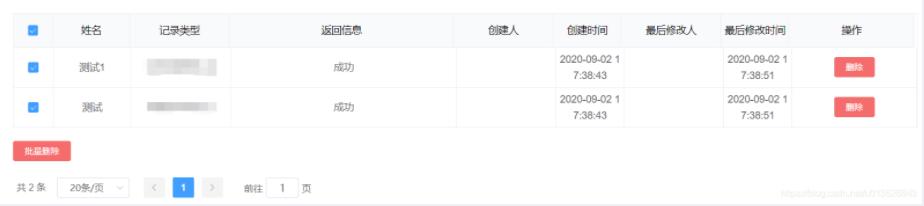 Java實(shí)現(xiàn)多選批量刪除功能(vue+Element)