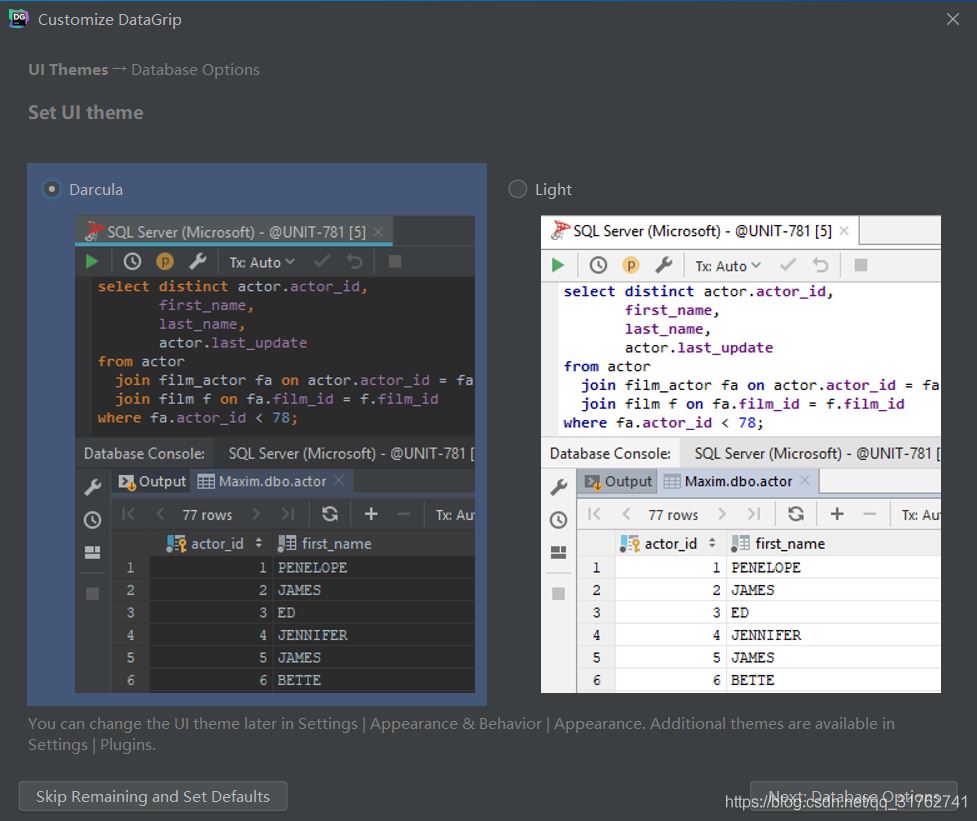 JetBrains DataGrip安裝和使用的詳細(xì)教程