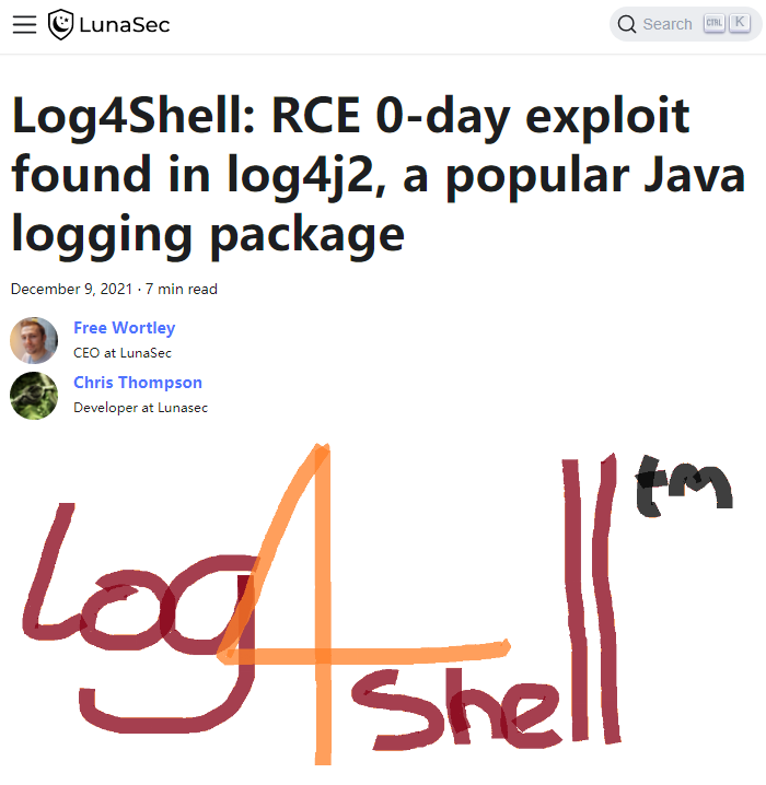 蘋果iCloud、推特和《我的世界》均易受Log4Shell零日漏洞影響