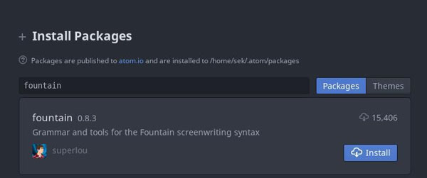 在 Linux 上用 Markdown 編寫你的電影劇本
