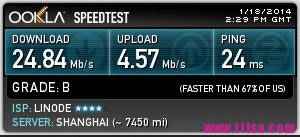 Linux上下行網(wǎng)速測試工具_(dá)speedtest-cli安裝使用方法