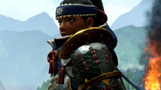 Steam版《怪物獵人：崛起》服裝展示 藏青服飾細節滿滿