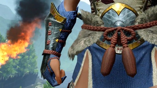 Steam版《怪物獵人：崛起》服裝展示 藏青服飾細節滿滿