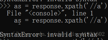 Scrapy啟動(dòng)報(bào)錯(cuò)invalid syntax的解決