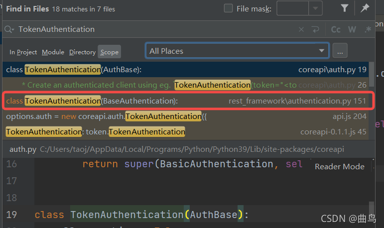 django restframework使用redis實現token認證