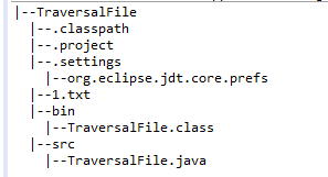 Java 遞歸遍歷實(shí)現(xiàn)linux tree命令方式