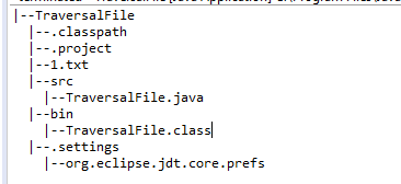 Java 遞歸遍歷實(shí)現(xiàn)linux tree命令方式