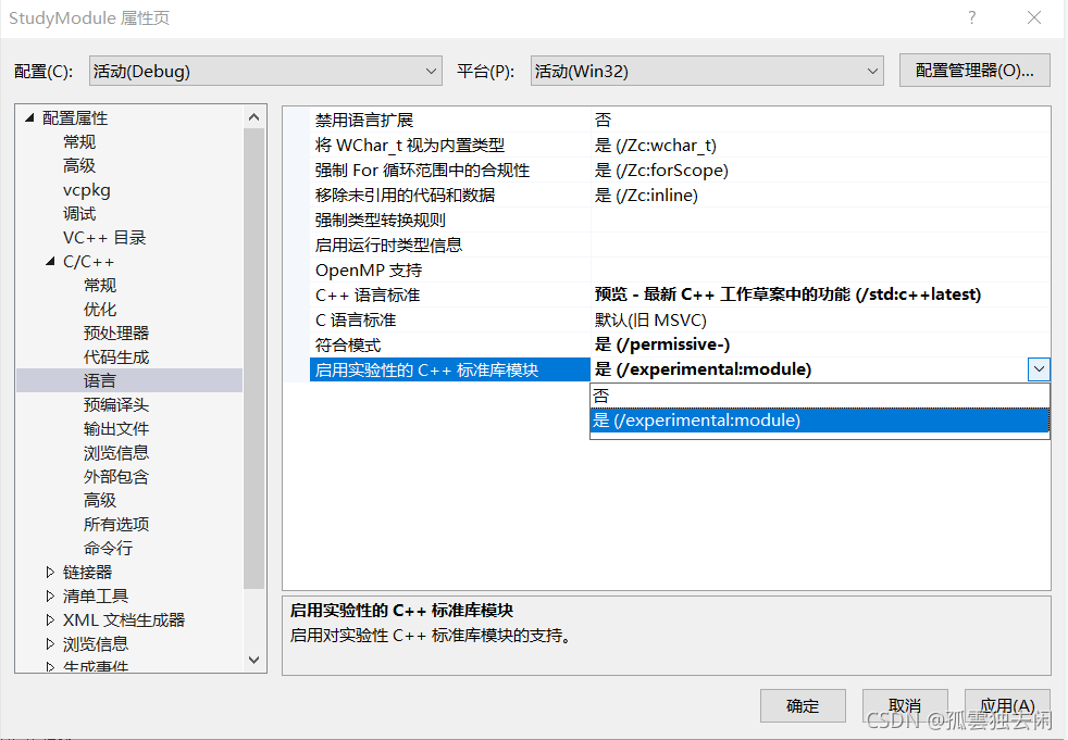 Visual Studio 2022 Preview 使用 C++20 Module的詳細過程