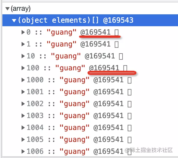 通過 Chrome Devtools 的 Memory 工具證明 string 的內存分配方式
