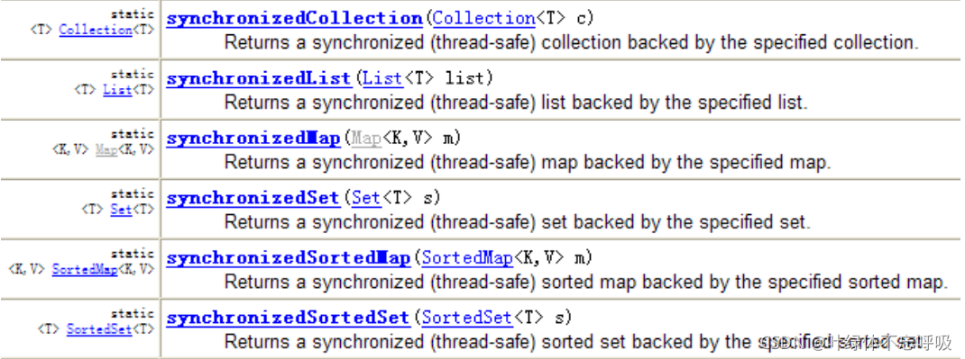 Java中關于Collections集合工具類的詳細介紹