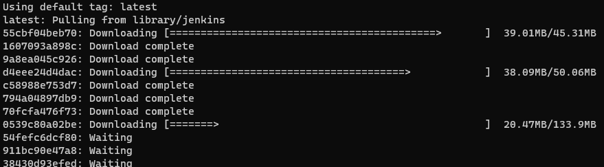 docker部署安裝jenkins的實現步驟
