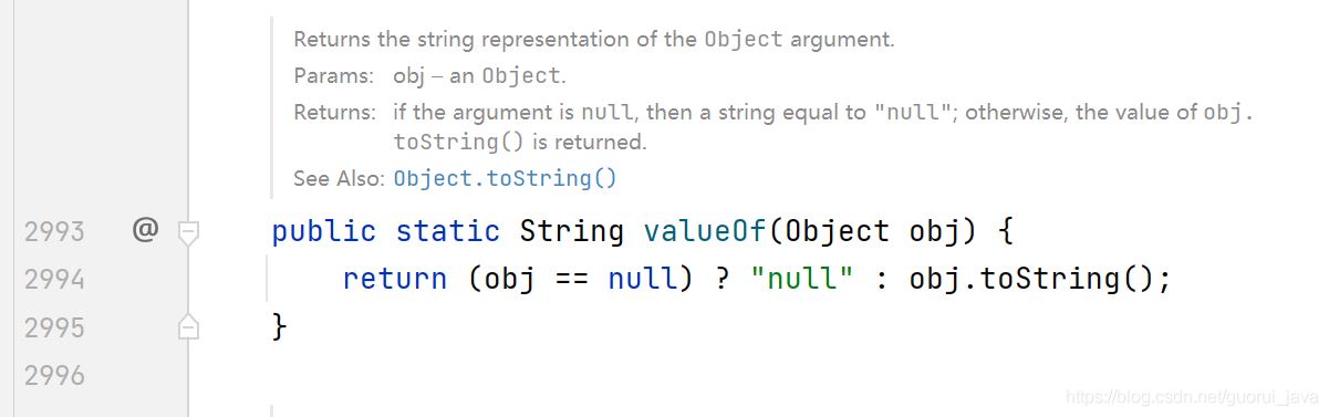 Java中toString()、String.valueOf、(String)強(qiáng)轉(zhuǎn)區(qū)別