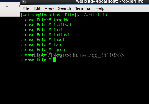 linux 命名管道實(shí)例詳解