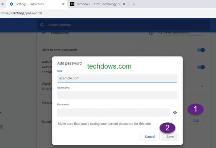 Google Chrome新改進：使手動保存網站密碼變得更加容易