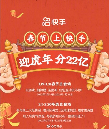 生肖卡激活成熱搜 2022春節(jié)紅包大戰(zhàn)總額超80億