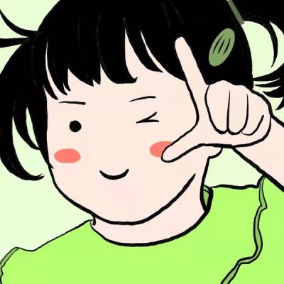 2022很俏皮簡單可愛的女生卡通頭像 時光清淺安靜和熱鬧我都喜歡
