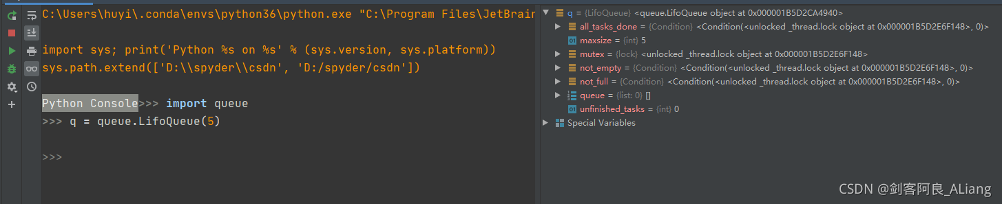 python 工具類之Queue組件詳解用法