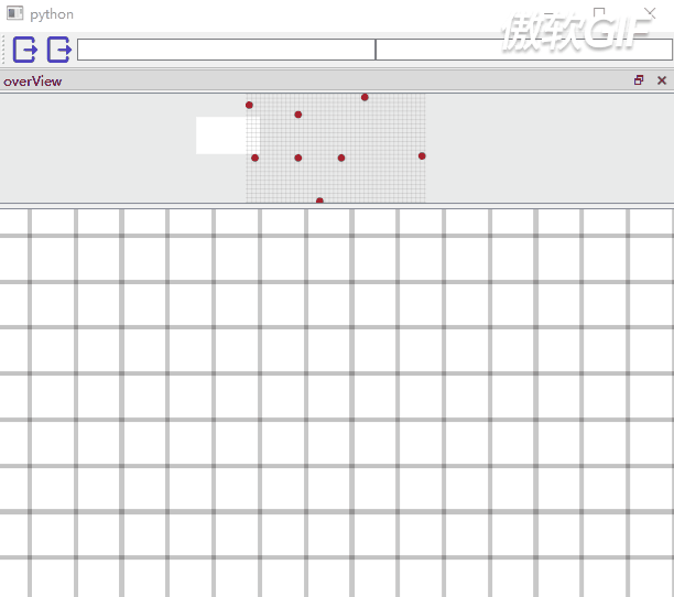 python編程使用PyQt制作預覽窗口游戲中的小地圖