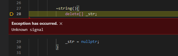 C++string底層框架模擬實現代碼