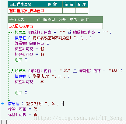 易語言編寫登錄小程序實例講解