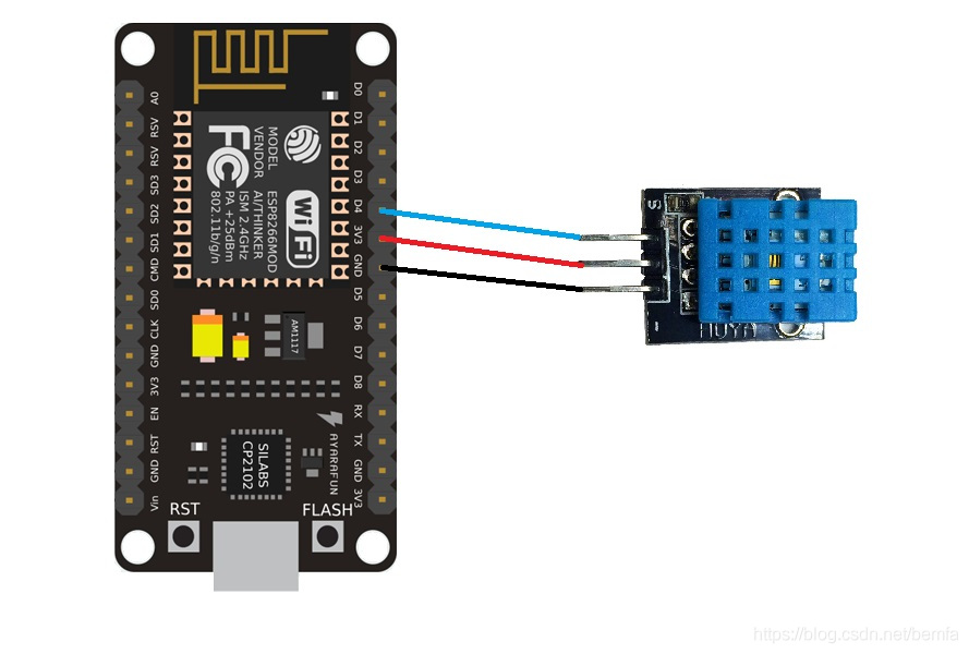 微信小程序+mqtt,esp8266溫濕度讀取的實現方法