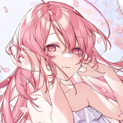 粉色系少女精致二次元可愛頭像合集 你那么溫柔走兩步風都會更甜些