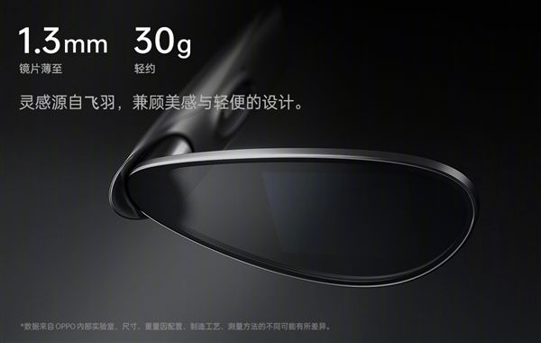OPPO最科幻產品！OPPO Air Glass智能眼鏡限量上市