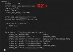 關(guān)于Nginx中虛擬主機(jī)的一些冷門知識小結(jié)