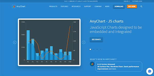 推薦！數(shù)據(jù)可視化的十種優(yōu)秀JavaScript圖表庫