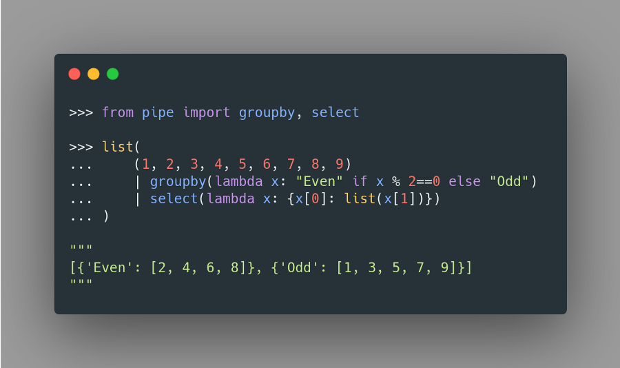 python編程學(xué)習(xí)使用管道Pipe編寫優(yōu)化代碼
