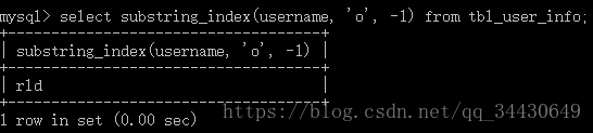 MySQL實(shí)現(xiàn)字符串截取的圖文教程