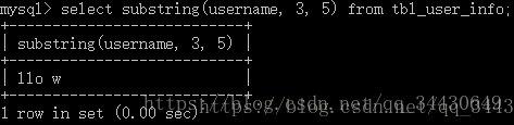 MySQL實(shí)現(xiàn)字符串截取的圖文教程